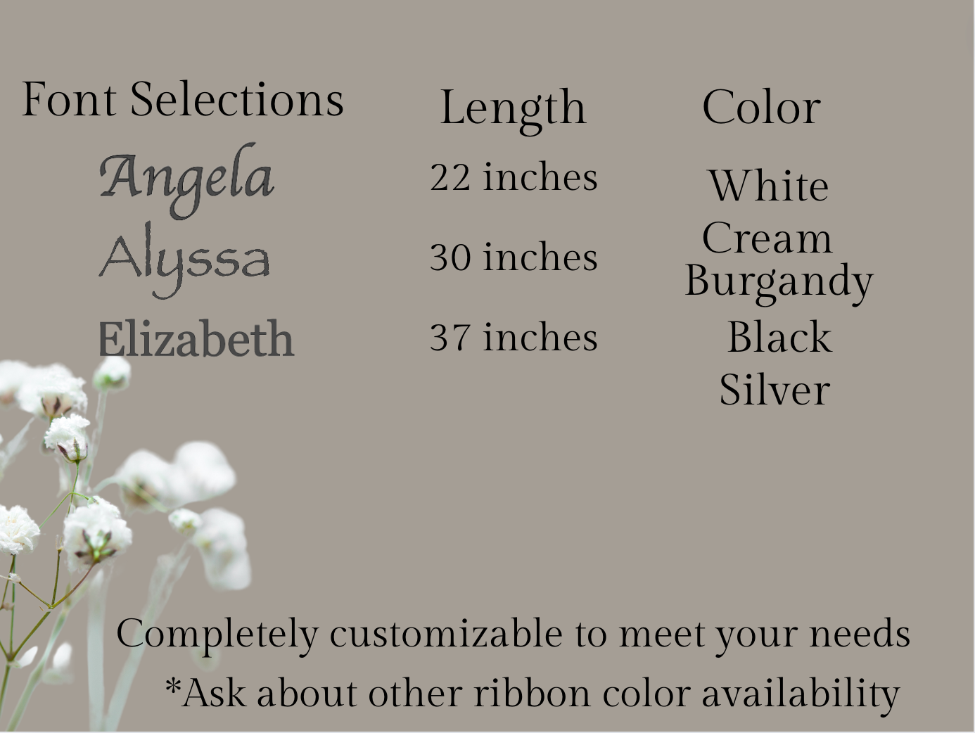 White Name Cards Place Cards, Customizable Satin, Ribbon Place Card,  Elegant Seating tags, For Any Special Occasion Place Card, Unique Card